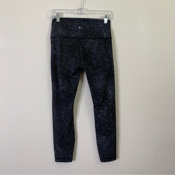 Lululemon womens Wunder Under HR 7/8 Tight luminesce splatter 8 - Picture 2 of 9